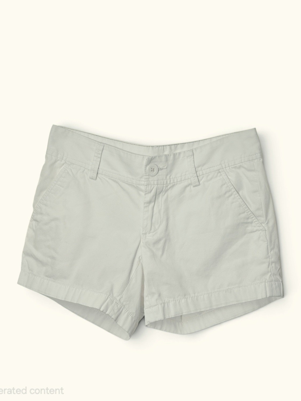 Lilly Pulitzer Callahan Shorts Resort White Twill Size 2 P2P 15"
